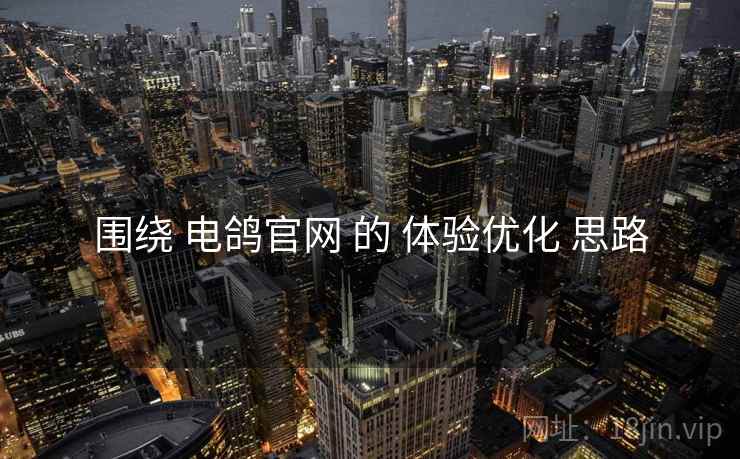 围绕 电鸽官网 的 体验优化 思路