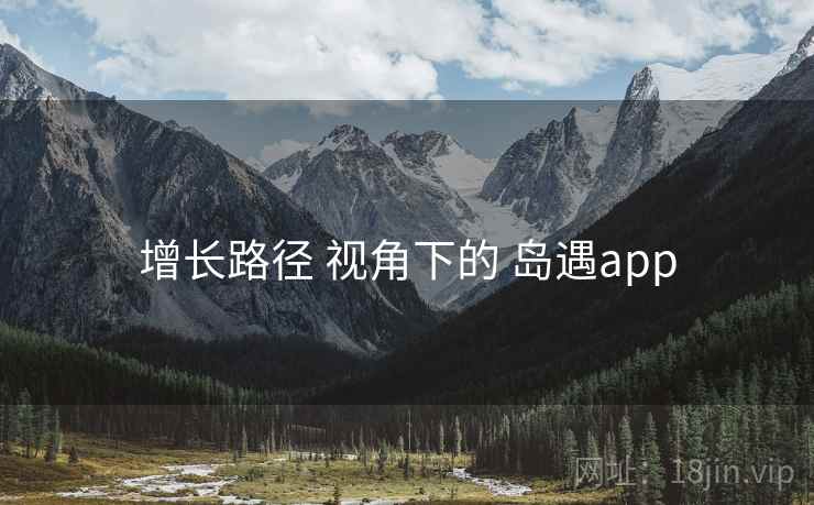增长路径 视角下的 岛遇app  第2张