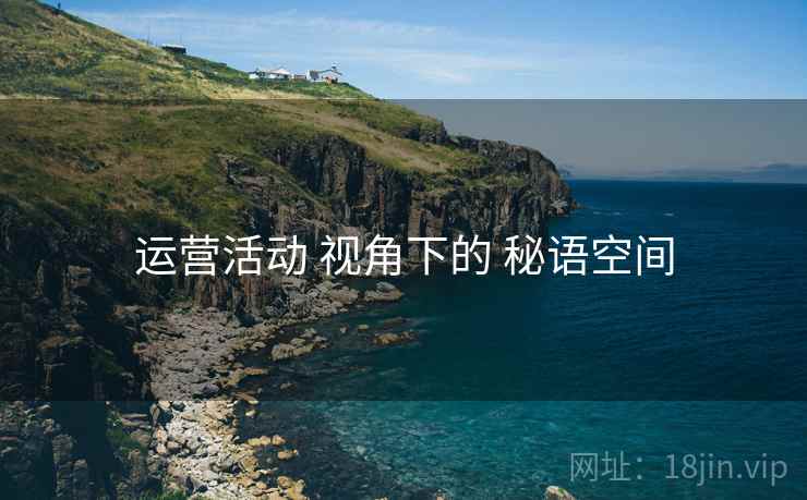 运营活动 视角下的 秘语空间