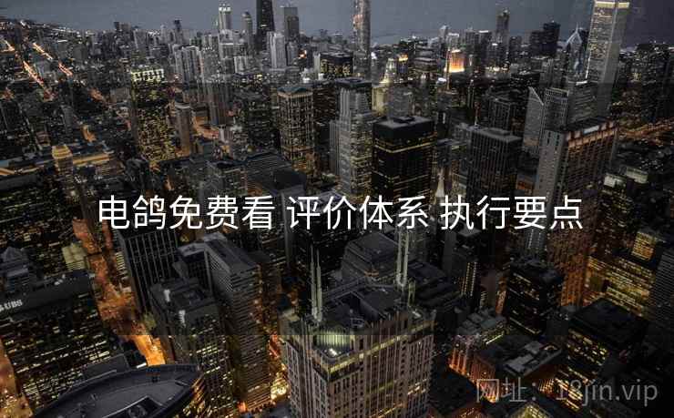 电鸽免费看 评价体系 执行要点